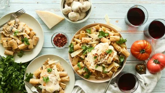 Carmelas Chicken Rigatoni Copycat