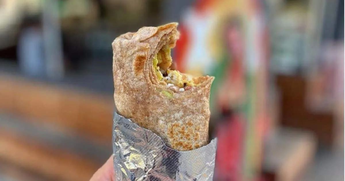 Carne Asada Burrito, San Diego Style