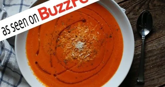 Carrot And Roasted Pepper Soup