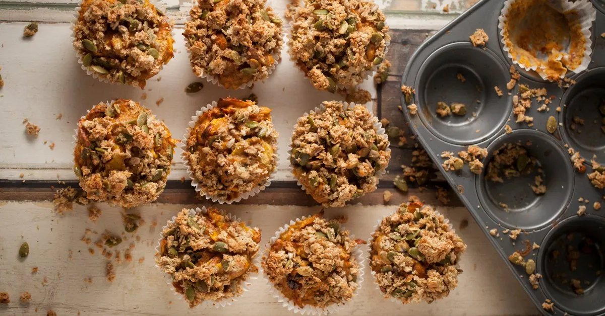 Carrot Apple Muffins