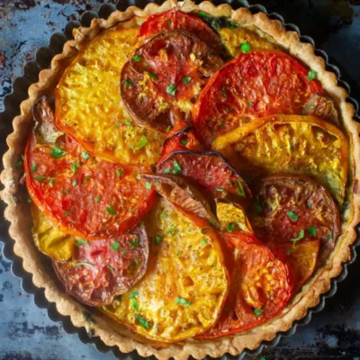 Carrot &Amp; Leek Mustard Tart Dorie