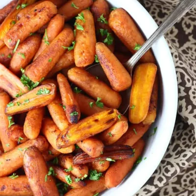 Carrots Glazed With Balsamic Vinegar And