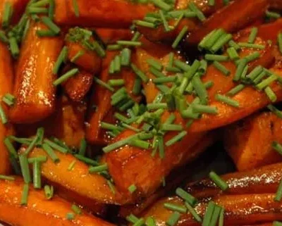 Carrots Glazed With Balsamic Vinegar And