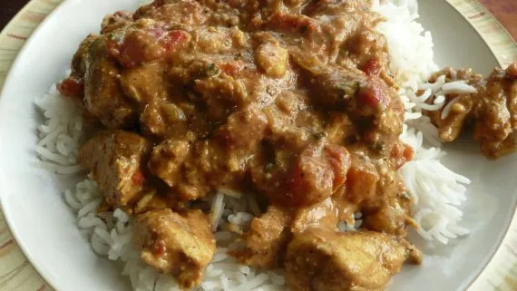 Cashew Chicken Curry