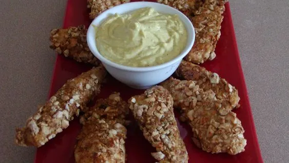 Cashew Chicken Fingers With Curry