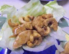 Cashew Chicken Lettuce Wraps