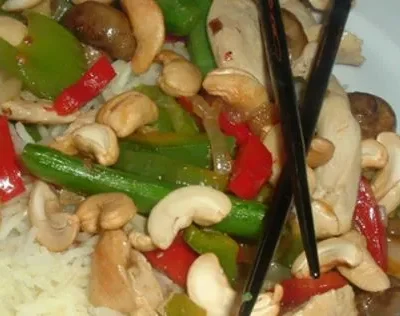 Cashew Chicken Stir-Fry