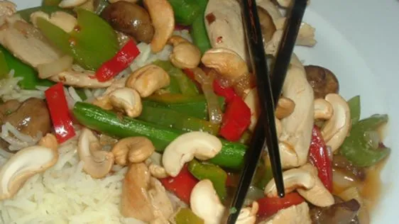 Cashew Chicken Stir-Fry