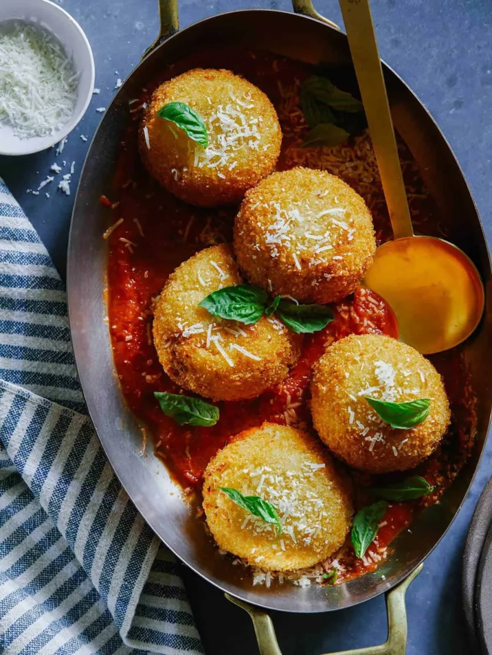 Cauliflower Rice Arancini Balls