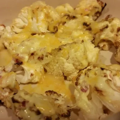 Cauliflower With Tangy Mustard Sauce