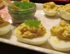 Caviar Egg Salad Appetizer