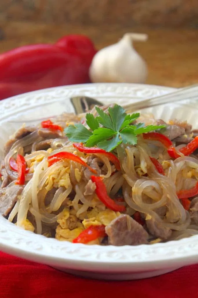 Cellophane Noodle With Asian Sprout