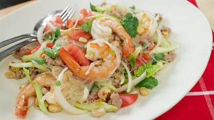 Cellophane Noodles With Pork & Tomato