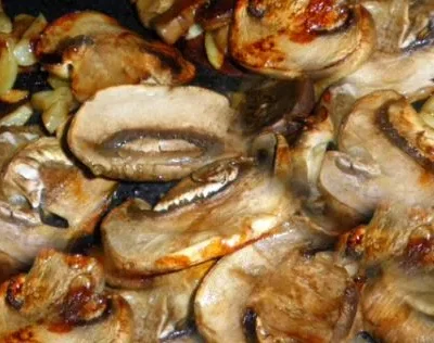 Champignons  Lail Garlic Mushrooms