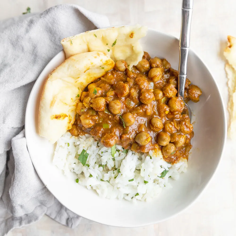 Chana Masala In The Slow Cooker