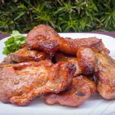 Char Siu Pork Cutlets With Chinese