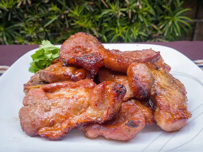 Char Siu Pork Cutlets With Chinese