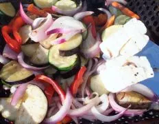 Chargrilled Vegetable And Haloumi Salad