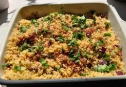 Cheats Easy Spiced Couscous With Fruit And