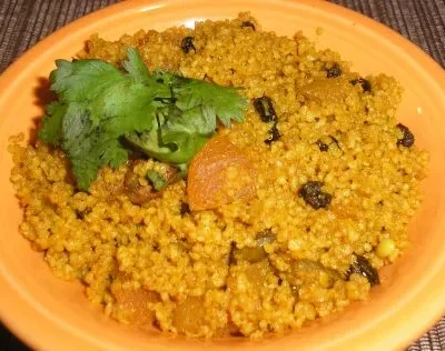 Cheats Easy Spiced Couscous With Fruit And