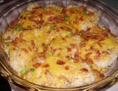 Cheddar Cheese Chicken With Bacon