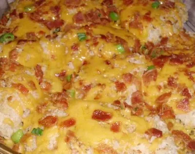Cheddar Cheese Chicken With Bacon