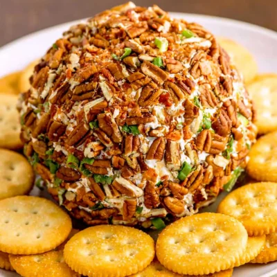 Cheddar Pecan Cheese Ball