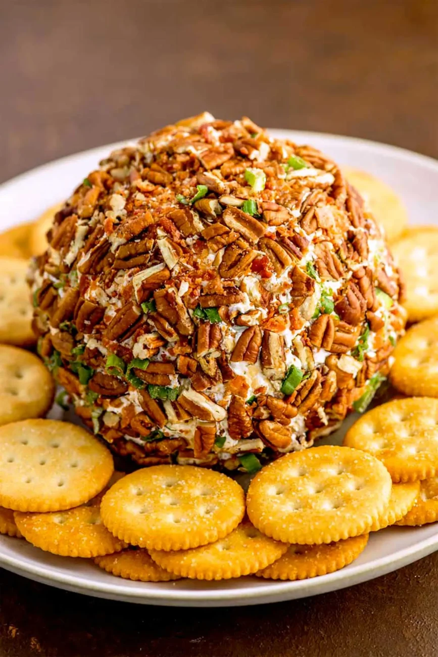 Cheddar Pecan Cheese Ball