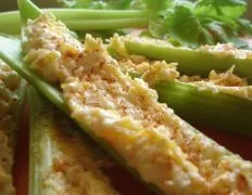 Cheddar- Stuffed Celery