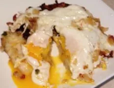 Cheddar Stuffed Potato Cake And Egg #5Fix