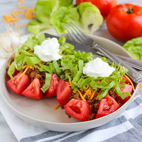 Cheddar Stuffed Tomatoes