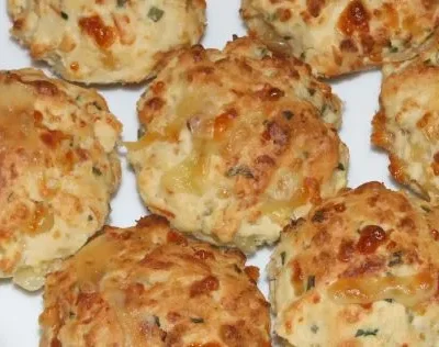 Cheese And Chive Scones