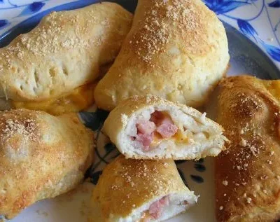 Cheese And Ham Pockets