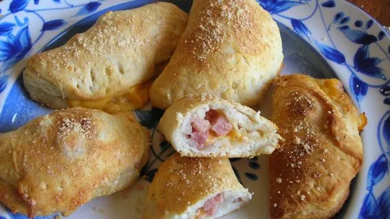 Cheese And Ham Pockets