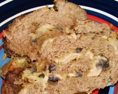 Cheese And Mushroom- Stuffed