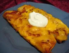 Cheese And Onion Enchiladas