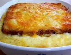 Cheese And Onion Pudding