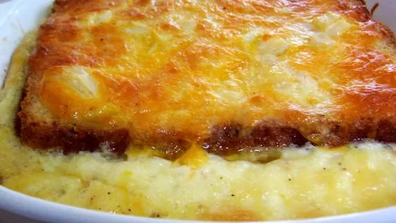 Cheese And Onion Pudding