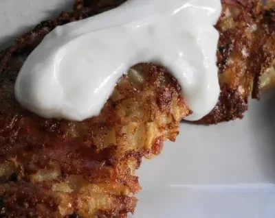 Cheese And Potato Pancakes