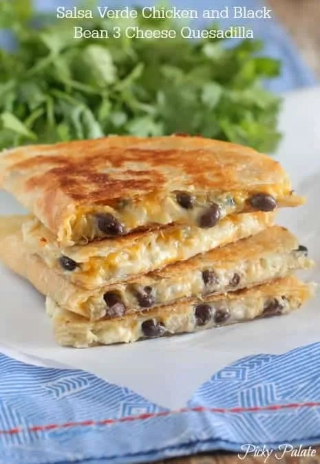 Cheese And Salsa Quesadillas