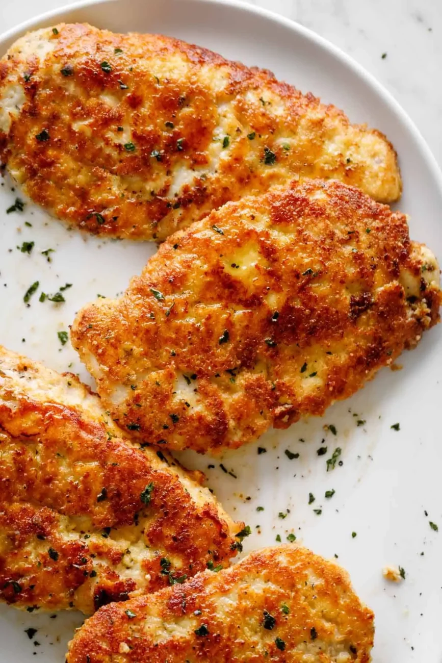 Cheese Crusted Chicken