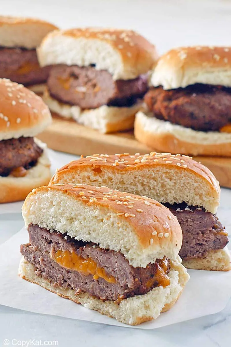 Cheese Filled Hamburgers