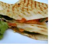 Cheese Quesadillas With Grilled Peppers