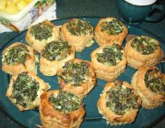 Cheese &Amp; Spinach Puff Pastry Pockets