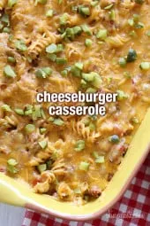 Cheeseburger Casserole