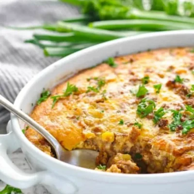 Cheeseburger Pie