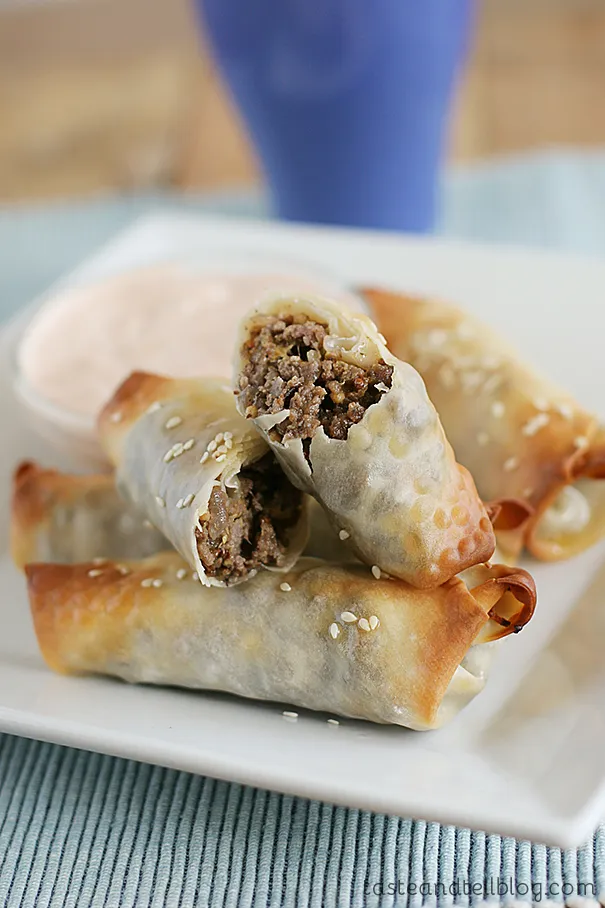 Cheeseburger Rolls Oamc