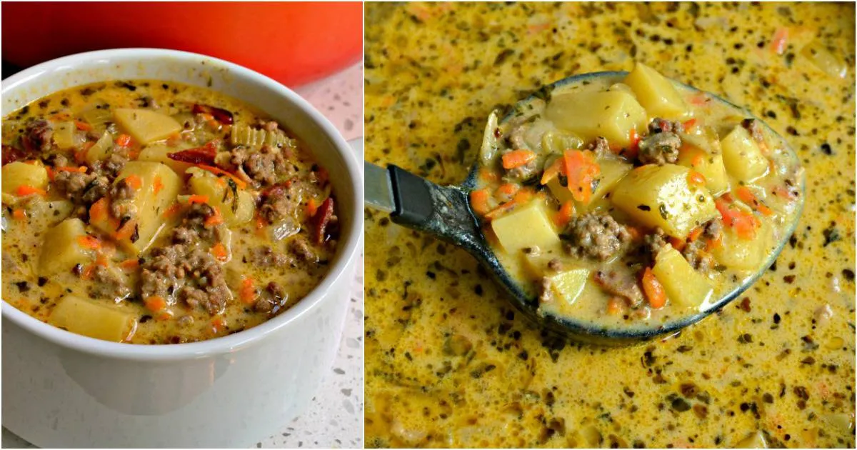 Cheeseburger Soup