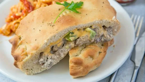 Cheesesteak Calzone