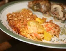 Cheesy Baked Yellow Squash Casserole Recipe